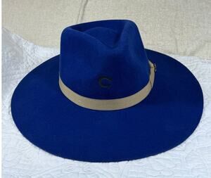 Charlie 1 Horse Women's Blue NWT Highway Wool Felt Western Cowboy Hat Ranch Wear